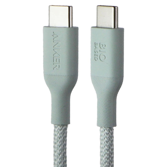 Anker 544 USB-C to USB-C Bio-Nylon Green 6ft Cable Cell Phone - Cables & Adapters Anker - Simple Cell Bulk Wholesale Pricing - USA Seller