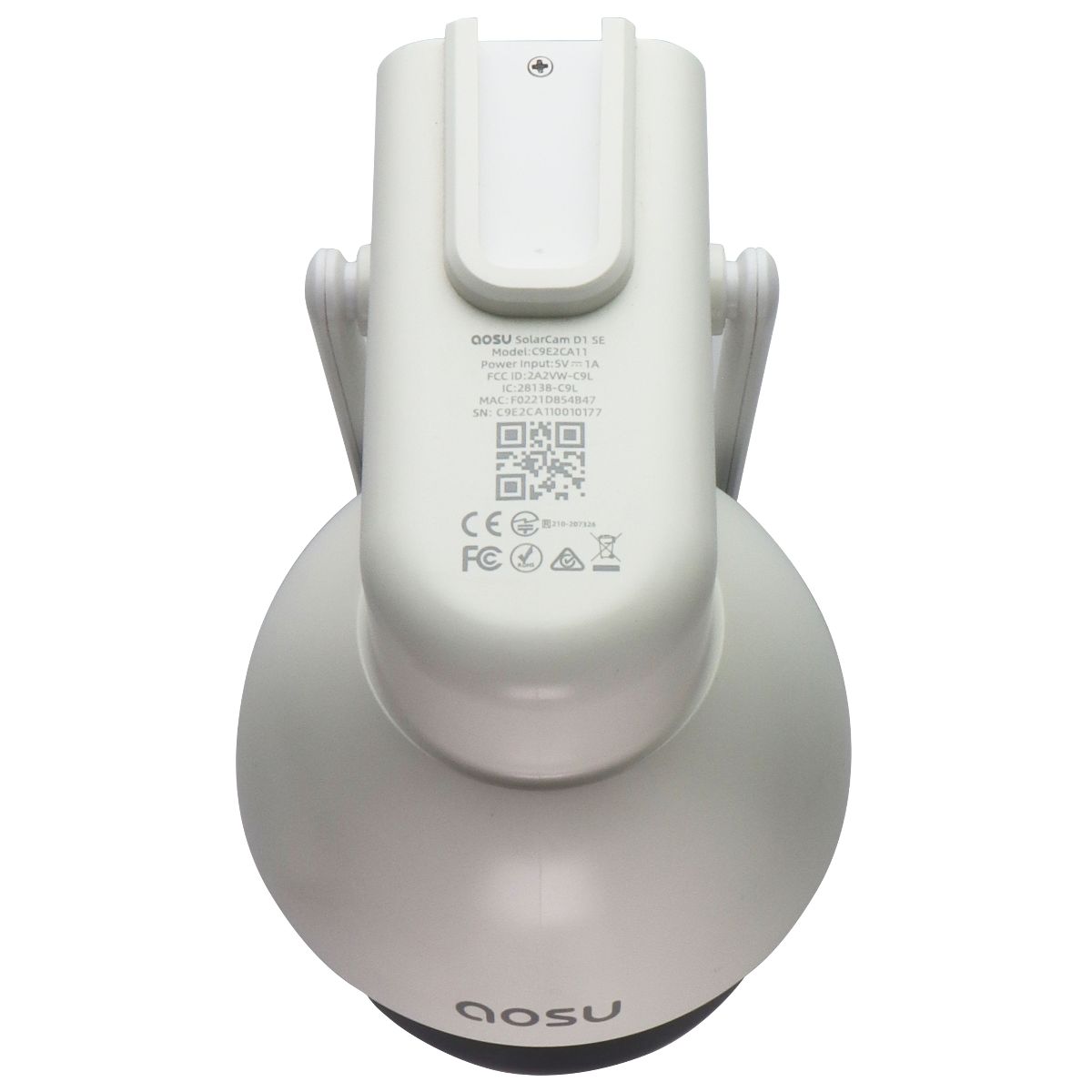 AOSU Solar-Powered Security Camera Wireless Outdoor System (SolarCam D1 SE) Home Surveillance - Security Cameras AOSU - Simple Cell Bulk Wholesale Pricing - USA Seller