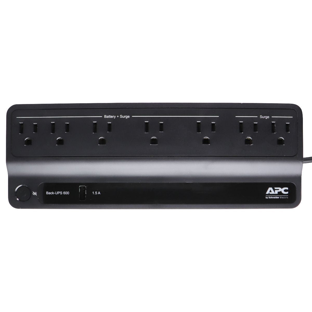 APC Back-UPS BE600M1 Battery Backup, 7 Outlet, 600VA/330W Power Management - Surge Protectors, Power Strips APC by Schneider Electric    - Simple Cell Bulk Wholesale Pricing - USA Seller
