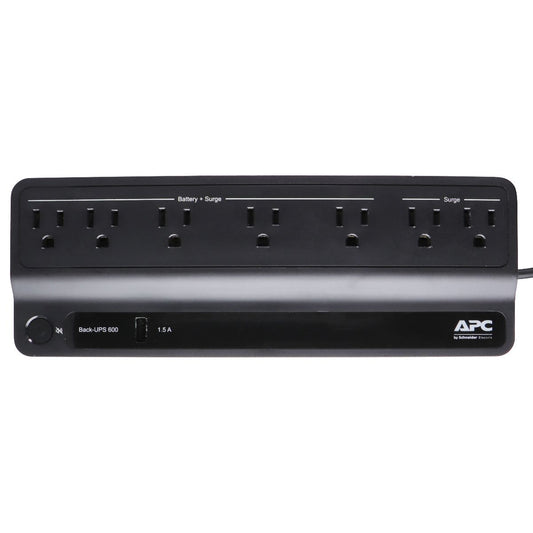 APC Back-UPS BE600M1 Battery Backup, 7 Outlet, 600VA/330W Power Management - Surge Protectors, Power Strips APC by Schneider Electric    - Simple Cell Bulk Wholesale Pricing - USA Seller