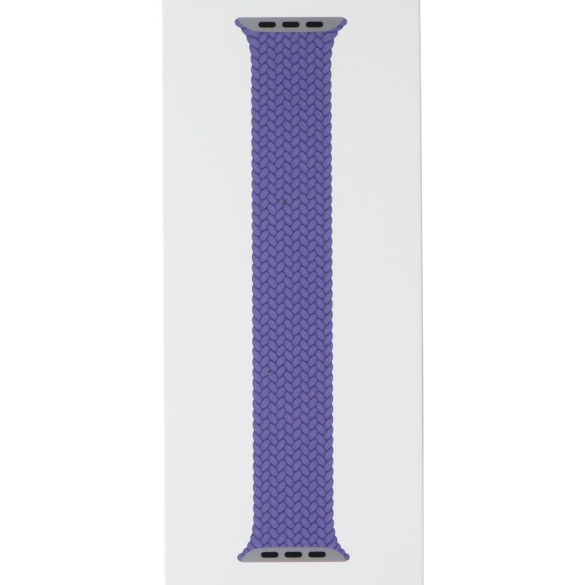 Apple 41mm Braided Solo Loop for Apple Watch 42/41/40mm - Lavender / Size 5 Smart Watch Accessories - Watch Bands Apple    - Simple Cell Bulk Wholesale Pricing - USA Seller