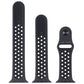 Apple 45mm Nike Sport Band for Apple Watch 46/45/44/42mm - Black Full Set Smart Watch Accessories - Watch Bands Apple - Simple Cell Bulk Wholesale Pricing - USA Seller