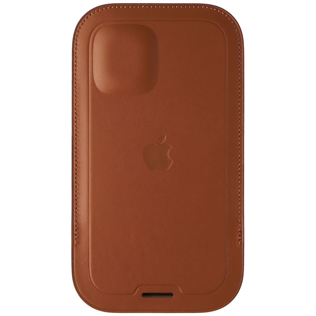 Apple Official Leather Sleeve for  MagSafe for iPhone 12 mini - Saddle Brown Cell Phone - Cases, Covers & Skins Apple    - Simple Cell Bulk Wholesale Pricing - USA Seller