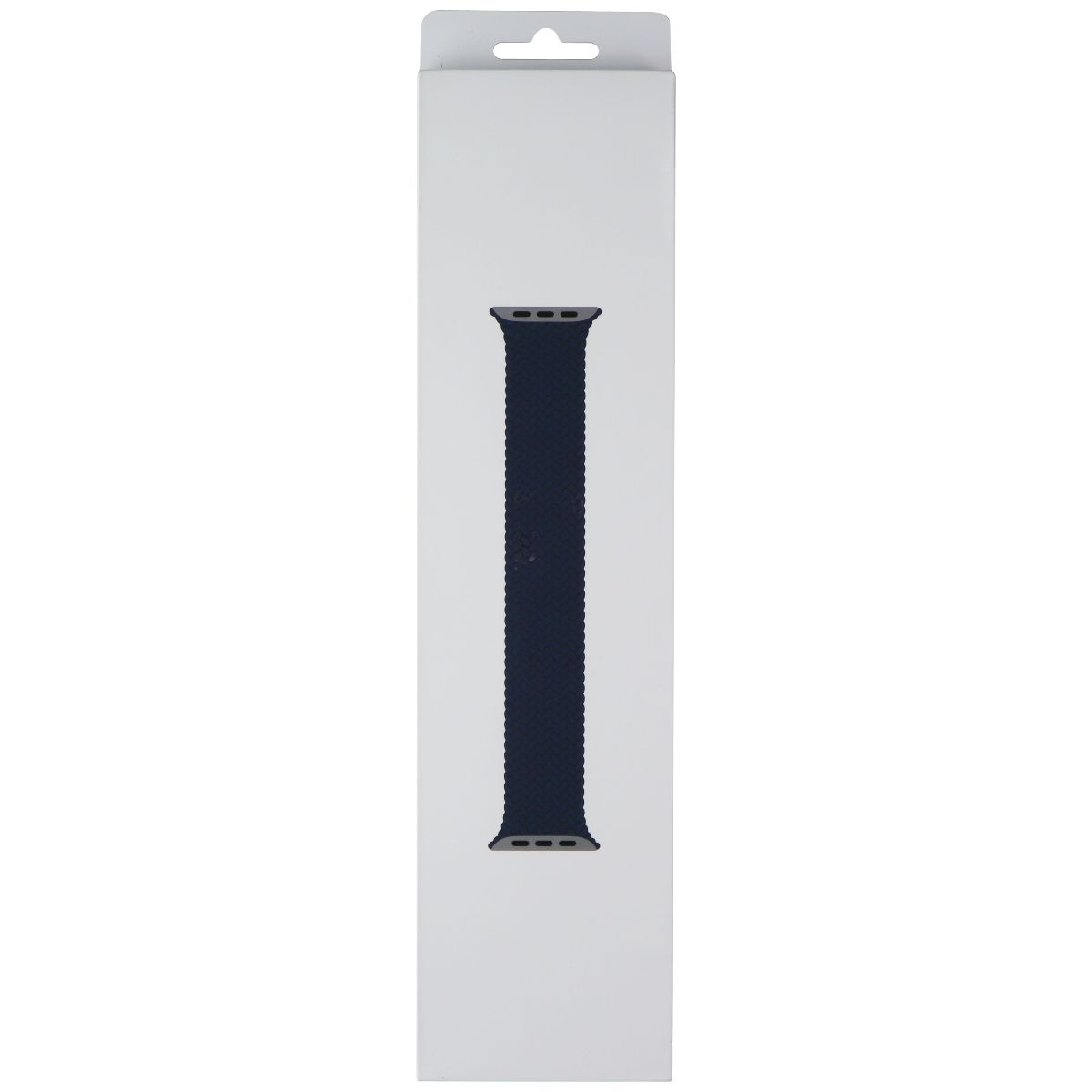 Apple 45mm Braided Solo Loop for Apple Watch 49/46/45/44mm - Abyss Blue/Size 12 Smart Watch Accessories - Watch Bands Apple - Simple Cell Bulk Wholesale Pricing - USA Seller