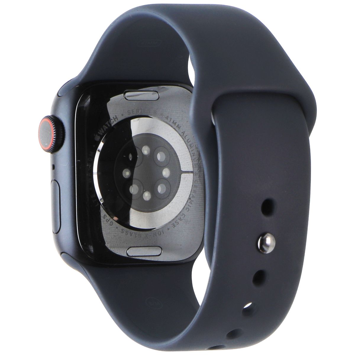 Apple Watch Series 8 (41mm) (A2772) GPS + LTE Midnight AL/Midnight Sp Band S/M Smart Watches Apple - Simple Cell Bulk Wholesale Pricing - USA Seller