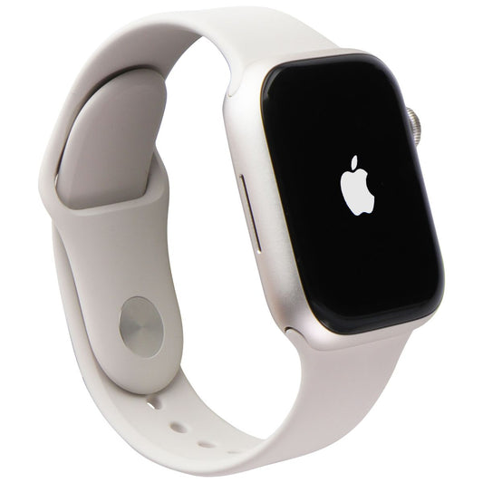 Apple Watch Series 9 (A2980) GPS Only-45mm Starlight AL/Starlight Sport Band S/M Smart Watches Apple    - Simple Cell Bulk Wholesale Pricing - USA Seller