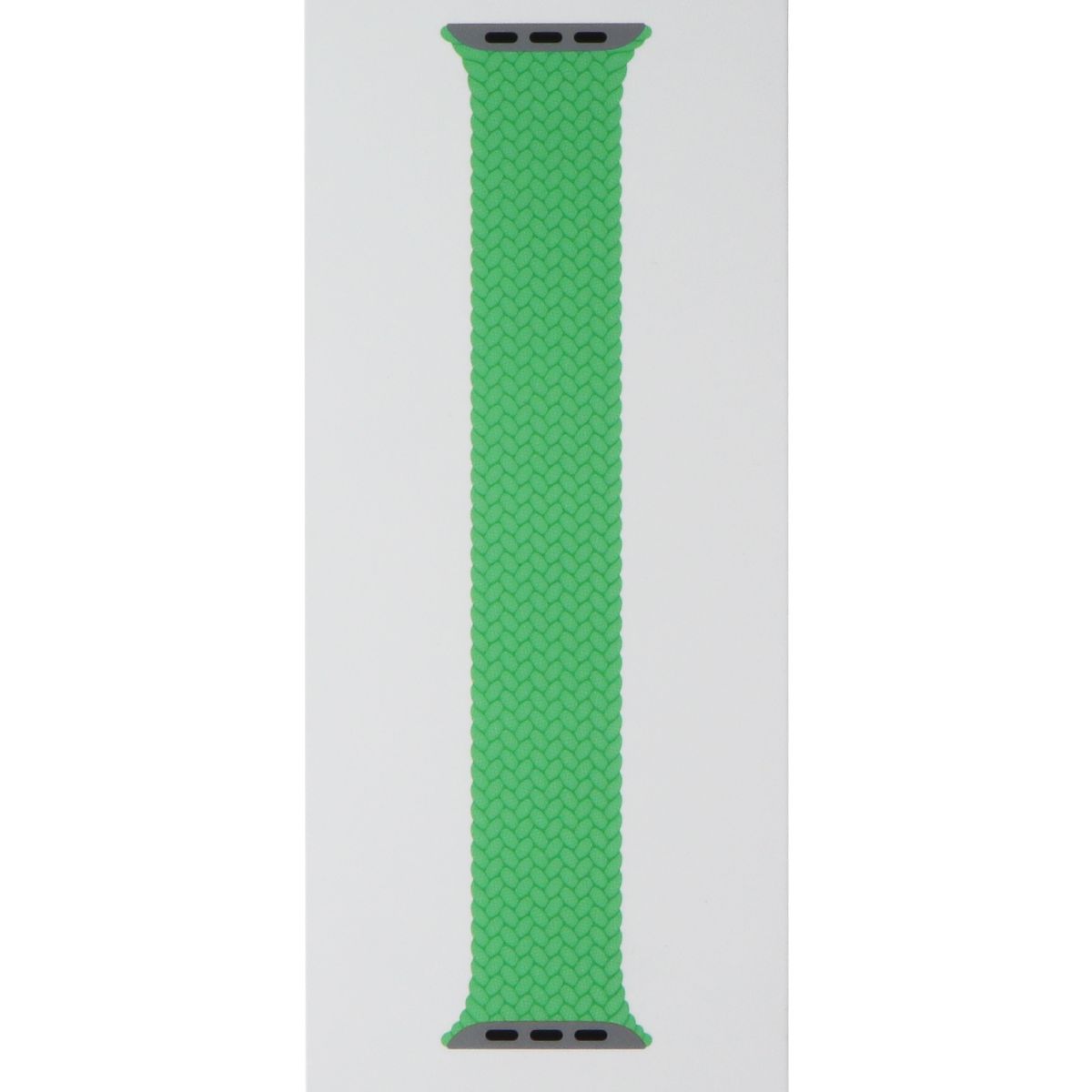 Apple 45mm Braided Solo Loop for Apple Watch 49/46/45/44mm - Bright Green/Size 8 Smart Watch Accessories - Watch Bands Apple    - Simple Cell Bulk Wholesale Pricing - USA Seller