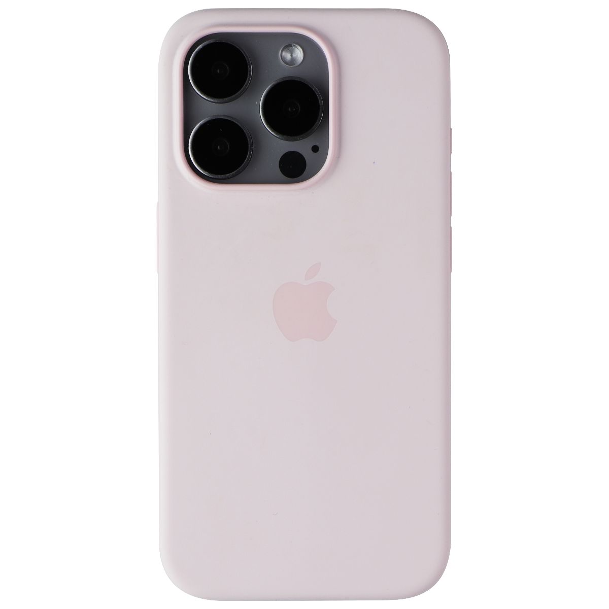 Apple Official Silicone Case for MagSafe for iPhone 15 Pro - Light Pink Cell Phone - Cases, Covers & Skins Apple    - Simple Cell Bulk Wholesale Pricing - USA Seller
