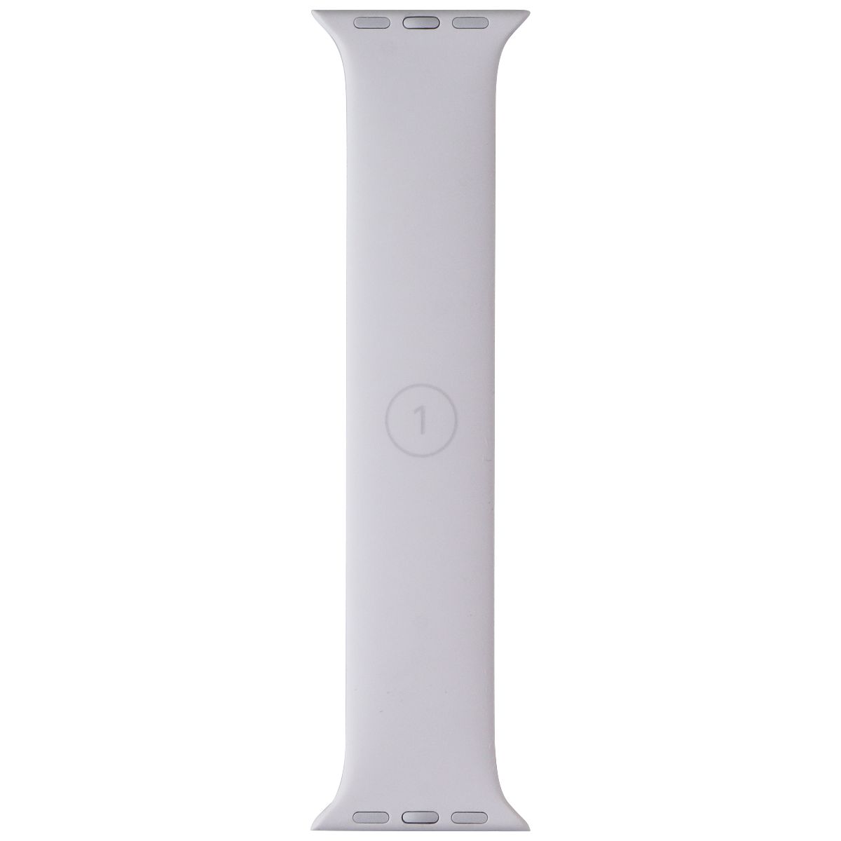 Apple (41mm) Solo Loop for Apple Watch 42/41/40mm - White / Size 1 Smart Watch Accessories - Watch Bands Apple - Simple Cell Bulk Wholesale Pricing - USA Seller