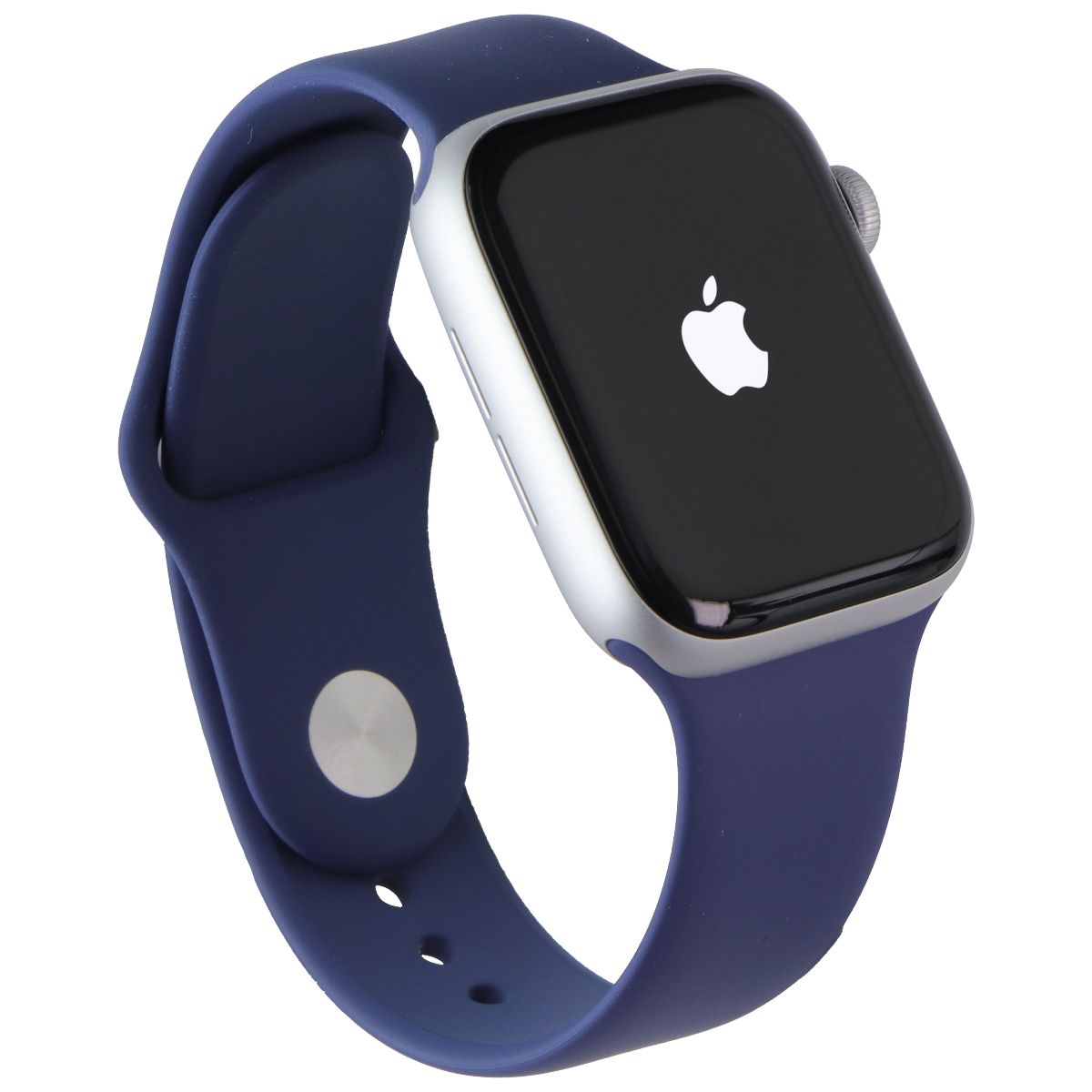 Apple Watch SE (2nd Gen) GPS + LTE (A2727) 44mm - Silver AL/Denim Sp Band (M/L) Smart Watches Apple - Simple Cell Bulk Wholesale Pricing - USA Seller