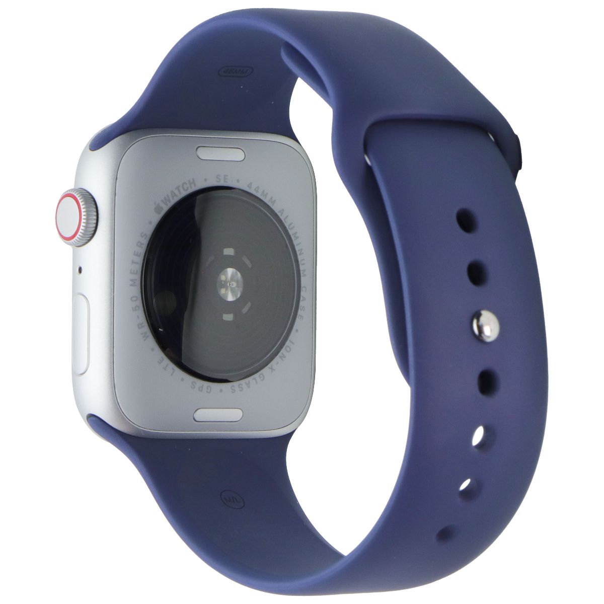 Apple Watch SE (2nd Generation) (GPS + LTE) A2727 44mm - Silver / Denim Sp Band