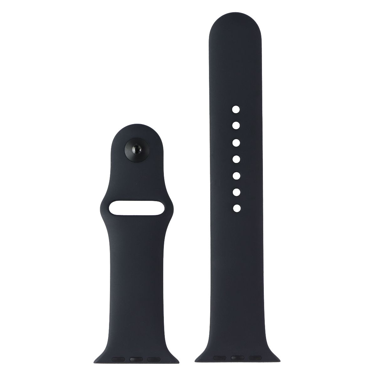 Apple Official Sport Band for Apple Watches Series 1-11 (46mm) - Black (M/L) Smart Watch Accessories - Watch Bands Apple - Simple Cell Bulk Wholesale Pricing - USA Seller