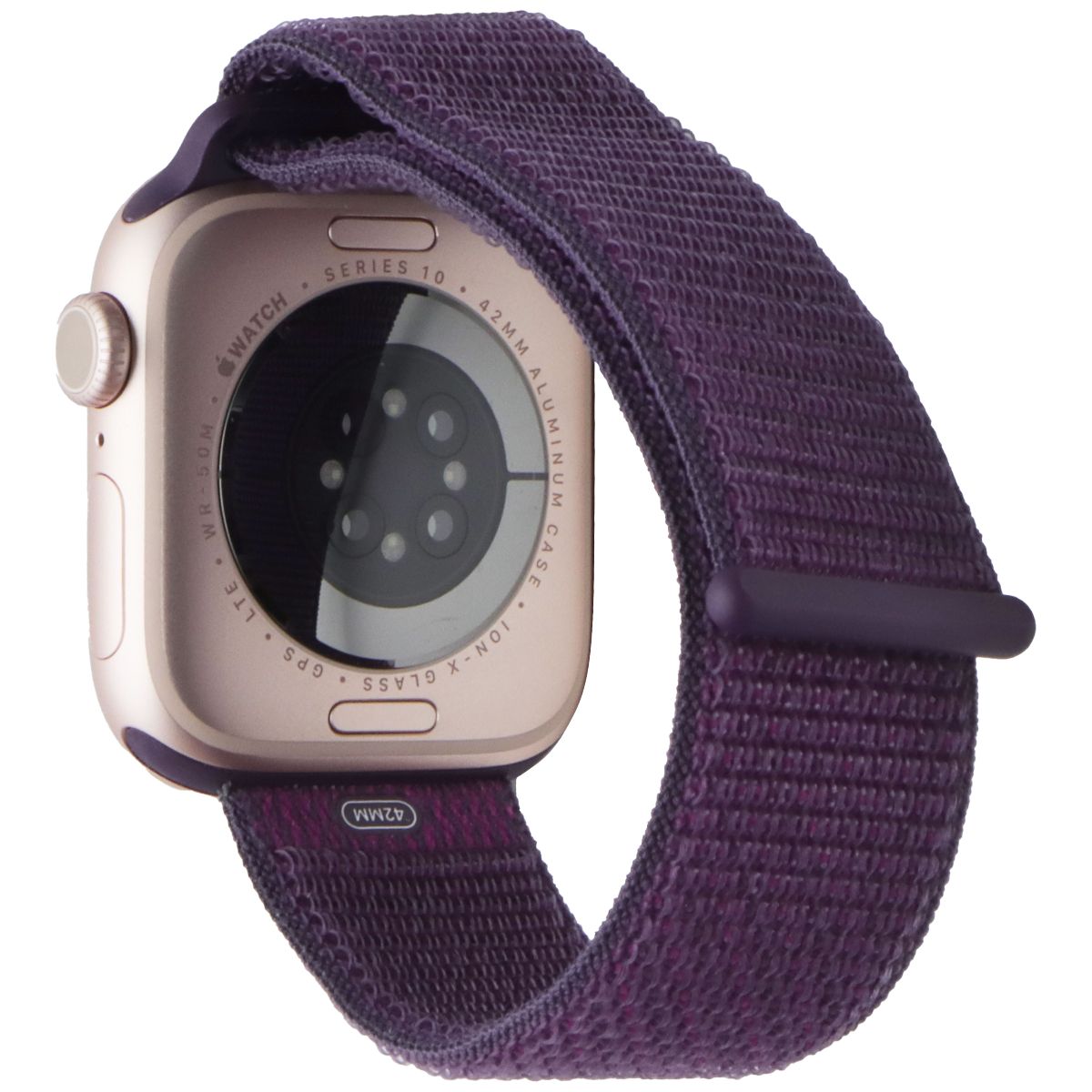 Apple Watch Series 10 (GPS + LTE, 42mm) - Rose Gold AL/Plum SL - A3001 Smart Watches Apple - Simple Cell Bulk Wholesale Pricing - USA Seller