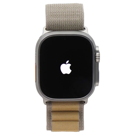 Apple Watch Ultra 2 (GPS + LTE) A2986 49mm Natural Ti/Tan Alpine Loop (S) Smart Watches Apple - Simple Cell Bulk Wholesale Pricing - USA Seller