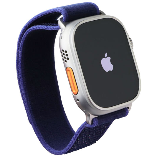 Apple Watch Ultra 2 49mm (GPS + LTE) A2986 - Nat Titanium/Blue Trail Loop M/L Smart Watches Apple - Simple Cell Bulk Wholesale Pricing - USA Seller