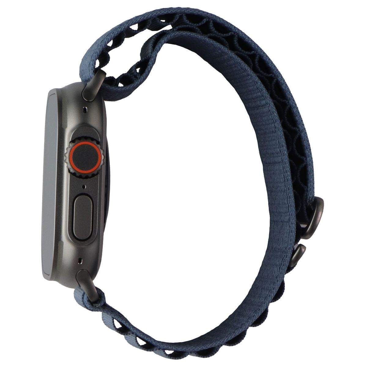 Apple Watch Ultra 3 (GPS + Cellular) A3281 49mm - Natural Titanium/Blue Alp Lp L Smart Watches Apple - Simple Cell Bulk Wholesale Pricing - USA Seller