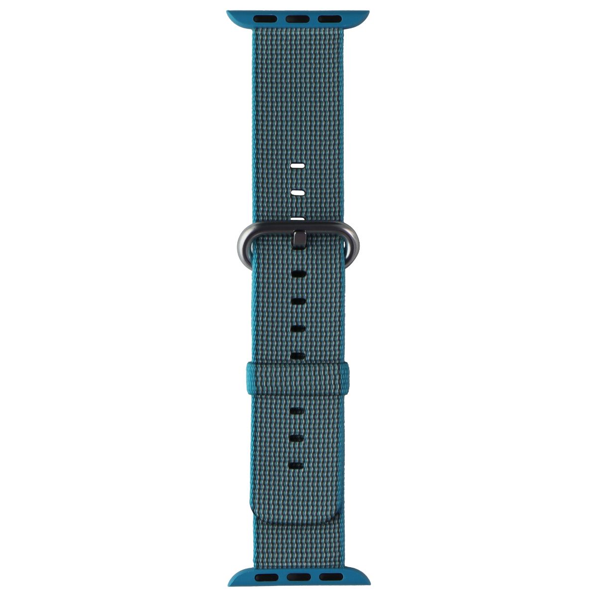 Apple (38mm) Nylon Band with 316L Stainless Steel Buckle - Scuba Blue Smart Watch Accessories - Watch Bands Apple - Simple Cell Bulk Wholesale Pricing - USA Seller