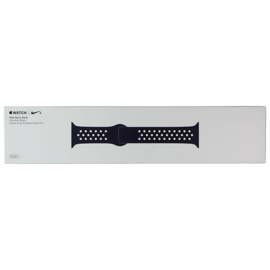 Apple Nike+ (38mm) Sport Loop Band - Obsidian/Black (MQ2P2ZM/A) Smart Watch Accessories - Watch Bands Apple - Simple Cell Bulk Wholesale Pricing - USA Seller