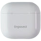Apple AirPods (4th Gen) USB-C Charging Case - CASE ONLY - White (A3058) ENGRAVED Portable Audio - Headphones Apple - Simple Cell Bulk Wholesale Pricing - USA Seller