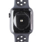 Apple Watch Series SE Nike (44mm) A2354 (GPS + LTE) - Space Gray/Black Nike band Smart Watches Apple - Simple Cell Bulk Wholesale Pricing - USA Seller