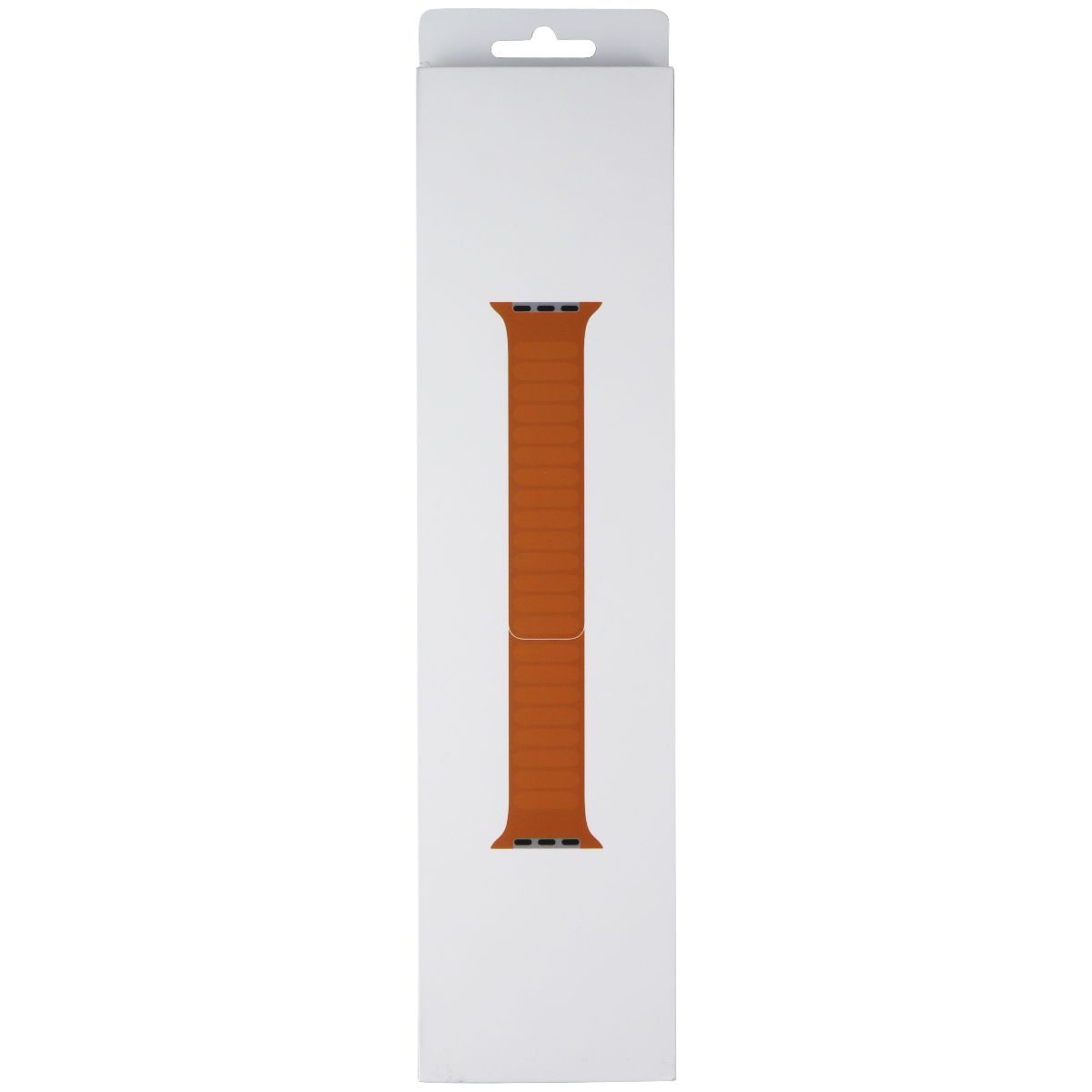 Apple (41mm) Leather Link Watch Band for 42/41/40/38mm Cases - Golden Brown M/L Smart Watch Accessories - Watch Bands Apple    - Simple Cell Bulk Wholesale Pricing - USA Seller