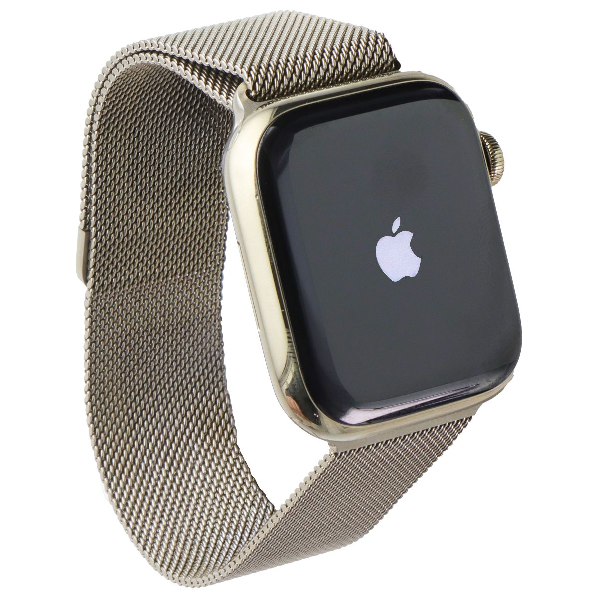 Apple Watch Series 7 (GPS + LTE) A2477 (45mm) Gold SS/Gold Milanese Loop Smart Watches Apple - Simple Cell Bulk Wholesale Pricing - USA Seller