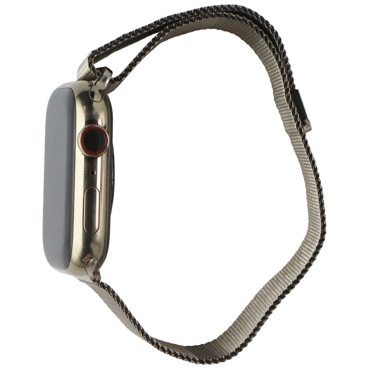 Apple Watch Series 7 (GPS + LTE) A2477 (45mm) Gold SS/Gold Milanese Loop Smart Watches Apple - Simple Cell Bulk Wholesale Pricing - USA Seller