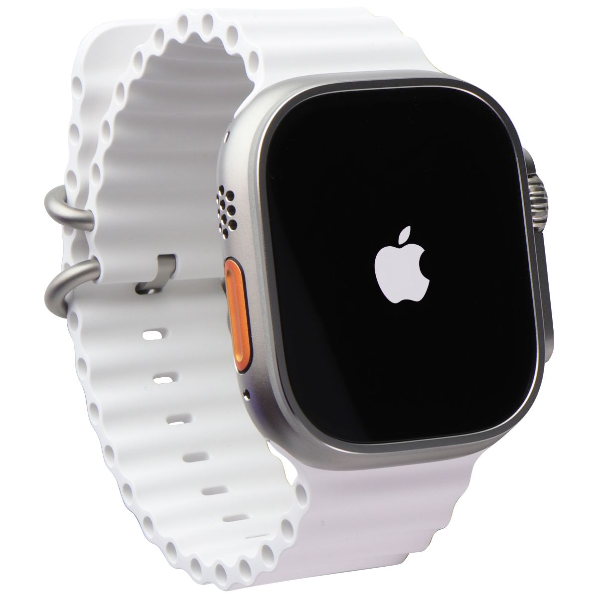 Apple Watch Ultra 2 (GPS + LTE) A2986 49mm Titanium / White Ocean Band Smart Watches Apple    - Simple Cell Bulk Wholesale Pricing - USA Seller