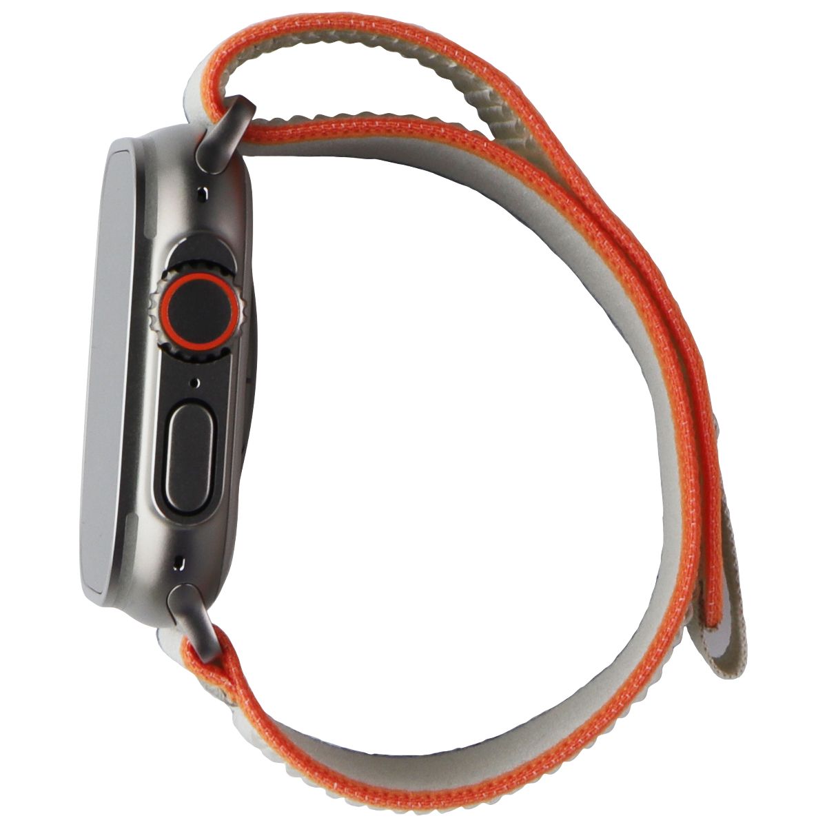 Apple Watch Ultra 2 (GPS + LTE) 49mm Titanium/ Orange Beige Trail Loop M/L Smart Watches Apple - Simple Cell Bulk Wholesale Pricing - USA Seller