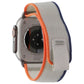 Apple Watch Ultra 2 (GPS + LTE) 49mm Titanium/ Orange Beige Trail Loop M/L Smart Watches Apple - Simple Cell Bulk Wholesale Pricing - USA Seller