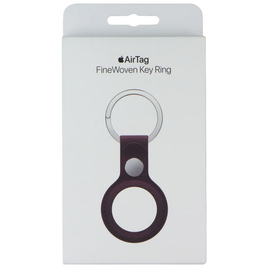 Apple AirTag FineWoven Key Ring - Mulberry (MT2J3ZM/A) Cell Phone - Mounts & Holders Apple - Simple Cell Bulk Wholesale Pricing - USA Seller