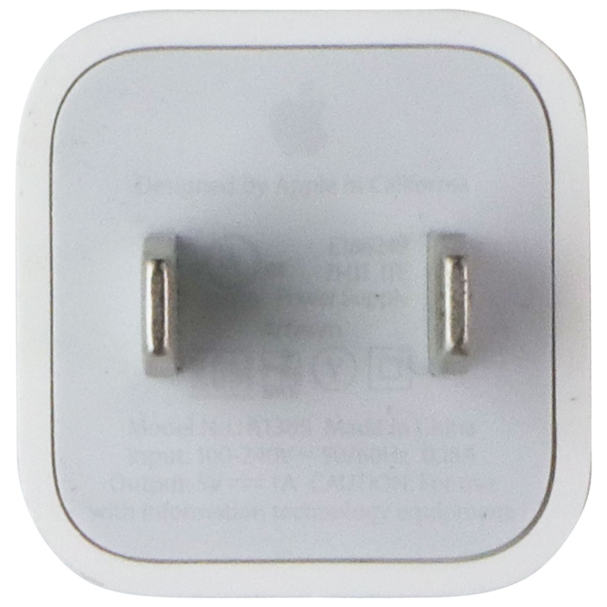 Apple (MD810LL/A) 5W 1A Wall Adapter for USB Devices - White Cell Phone - Cables & Adapters Apple - Simple Cell Bulk Wholesale Pricing - USA Seller