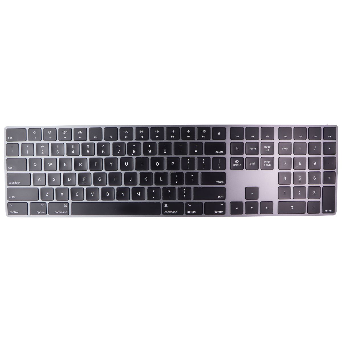 Apple Magic Keyboard with Numeric Keypad A1843 Space Gray US English (MRMH2LL/A) Keyboards/Mice - Keyboards & Keypads Apple    - Simple Cell Bulk Wholesale Pricing - USA Seller