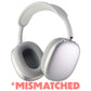 MISMATCHED Apple AirPods Max Over-Ear Wireless Headphones - Silver (MGYJ3AM/A) Portable Audio - Headphones Apple - Simple Cell Bulk Wholesale Pricing - USA Seller