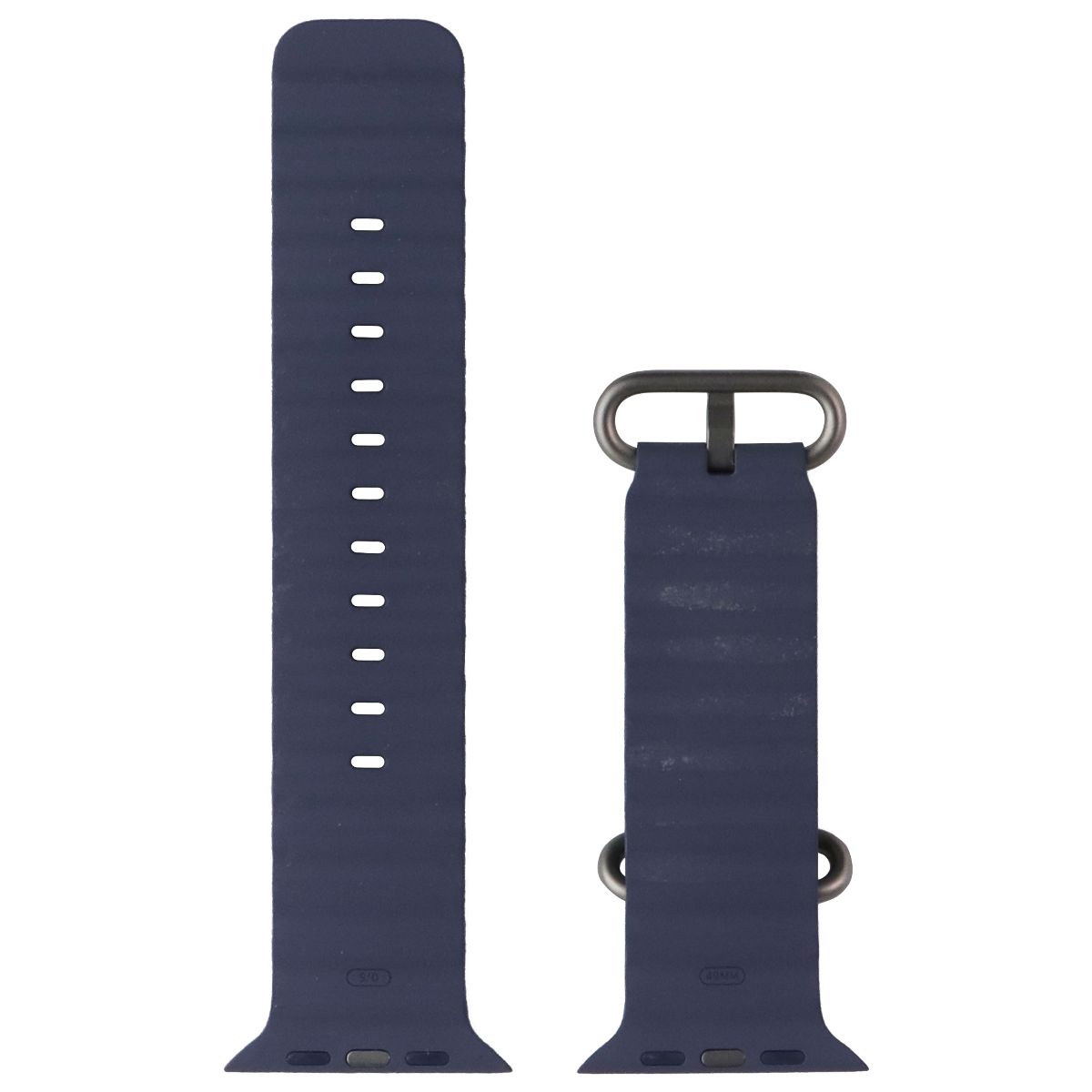 Apple Ocean Band for Apple Watch Ultra Series (49mm) - Anchor Blue/Natural Ti