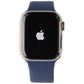 Apple Watch Series 7 (GPS + LTE)  A2476 (41mm) Gold SS / Blue Sport Band