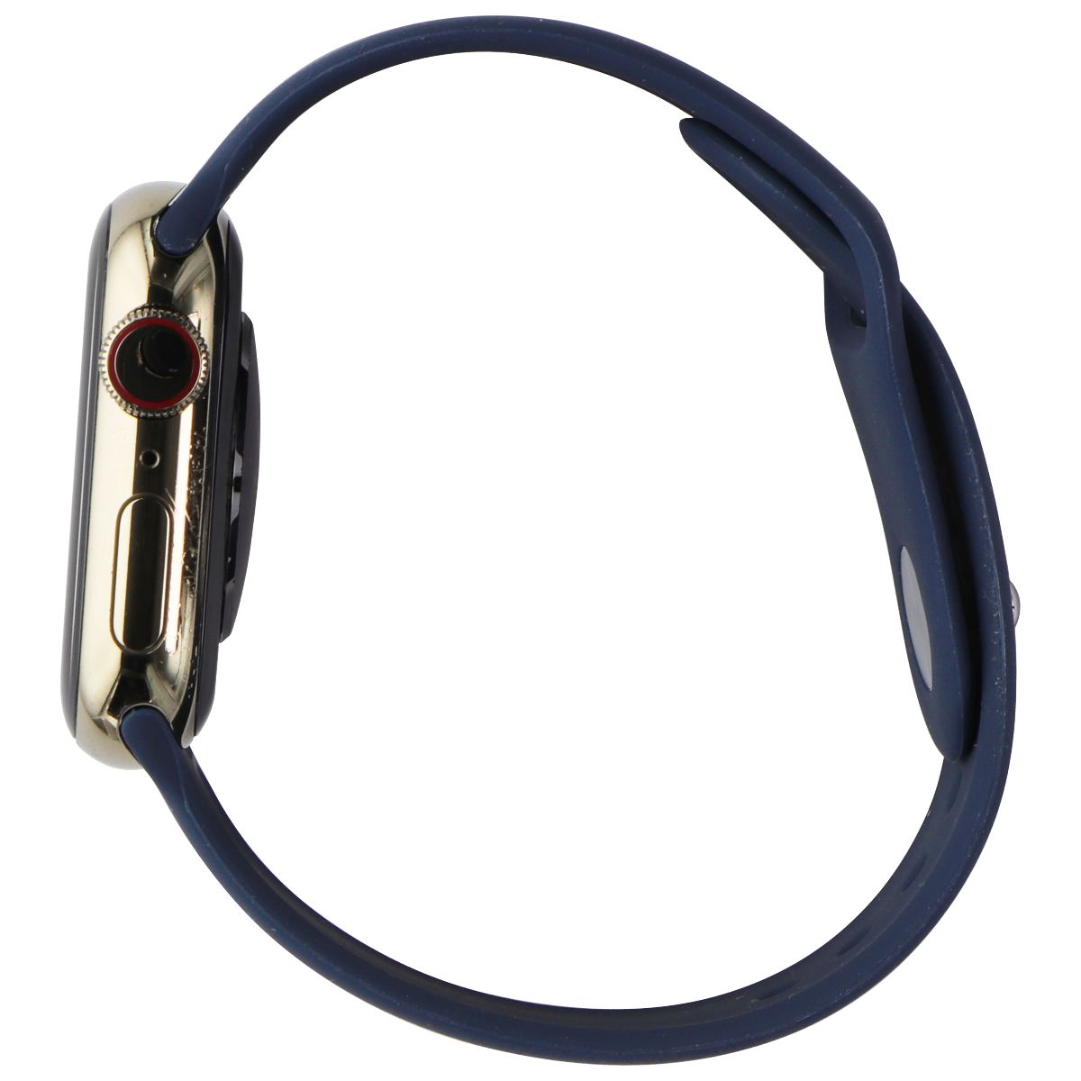 Apple Watch Series 7 (GPS + LTE)  A2476 (41mm) Gold SS / Blue Sport Band Smart Watches Apple    - Simple Cell Bulk Wholesale Pricing - USA Seller