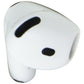 Apple AirPods (4th Gen ANC) Left Side Earbud - LEFT SIDE ONLY - White (A3056) Portable Audio - Headphones Apple - Simple Cell Bulk Wholesale Pricing - USA Seller