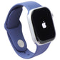 Apple Watch Series 10 (GPS ONLY, 42mm) - Silver AL/Denim Sp Band S/M - A2997