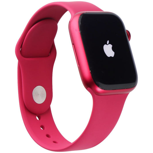 Apple Watch Series 8 (45mm) A2774 GPS + LTE - Red Alum/Red Sport Band FULL SET Smart Watches Apple - Simple Cell Bulk Wholesale Pricing - USA Seller