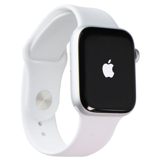 Apple Watch SE (1st Gen) Smartwatch (A2352) GPS - Silver AL/White SB (44mm) Smart Watches Apple - Simple Cell Bulk Wholesale Pricing - USA Seller