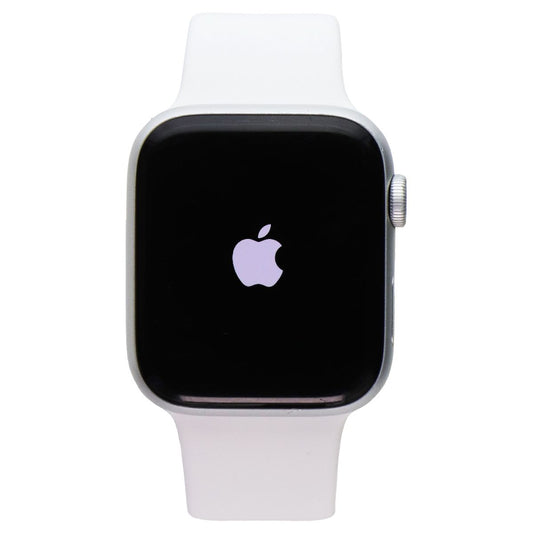 Apple Watch SE (1st Gen) Smartwatch (A2352) GPS - Silver AL/White SB (44mm)