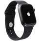 Apple Watch Series 7 (A2477) (GPS+LTE) 45mm Space Blk Titanium/Black Sport Band Smart Watches Apple    - Simple Cell Bulk Wholesale Pricing - USA Seller