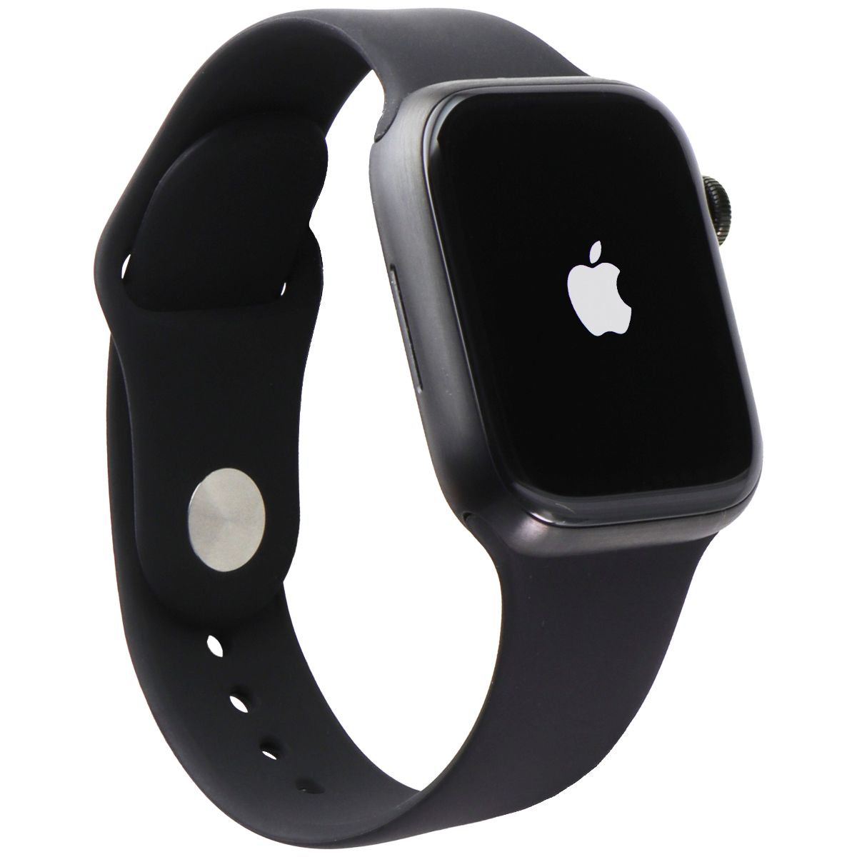 Apple Watch Series 7 (A2477) (GPS+LTE) 45mm Space Blk Titanium/Black Sport Band Smart Watches Apple    - Simple Cell Bulk Wholesale Pricing - USA Seller