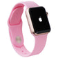 Apple Watch Series 3 (A1858) GPS Only - 38mm Gold Aluminum / Pink Sport Band Smart Watches Apple - Simple Cell Bulk Wholesale Pricing - USA Seller
