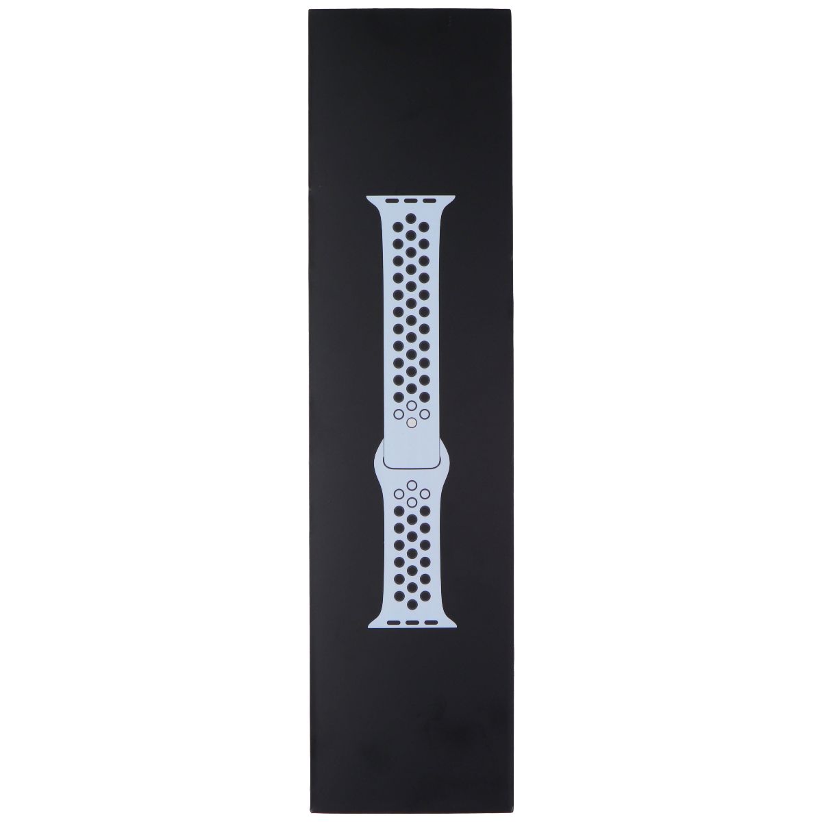 Apple 44mm Nike Sport Band for Apple Watch 49/46/45/44mm - Obsidian Mist/Black Smart Watch Accessories - Watch Bands Apple - Simple Cell Bulk Wholesale Pricing - USA Seller