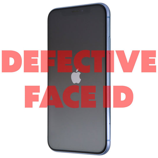 Apple iPhone XR (6.1-in) Smartphone (A1984) Unlocked - 128GB/Blue - Bad Face ID* Cell Phones & Smartphones Apple - Simple Cell Bulk Wholesale Pricing - USA Seller