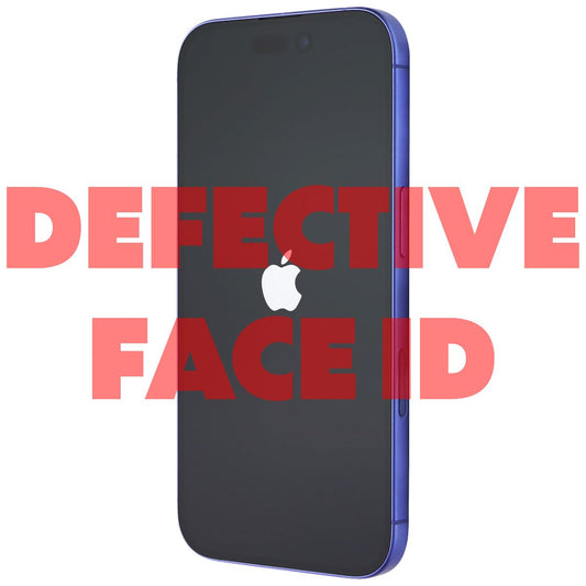 Apple iPhone 16 (6.1-inch) (A3081) Unlocked - 128GB / Ultramarine - BAD FACE ID* Cell Phones & Smartphones Apple - Simple Cell Bulk Wholesale Pricing - USA Seller