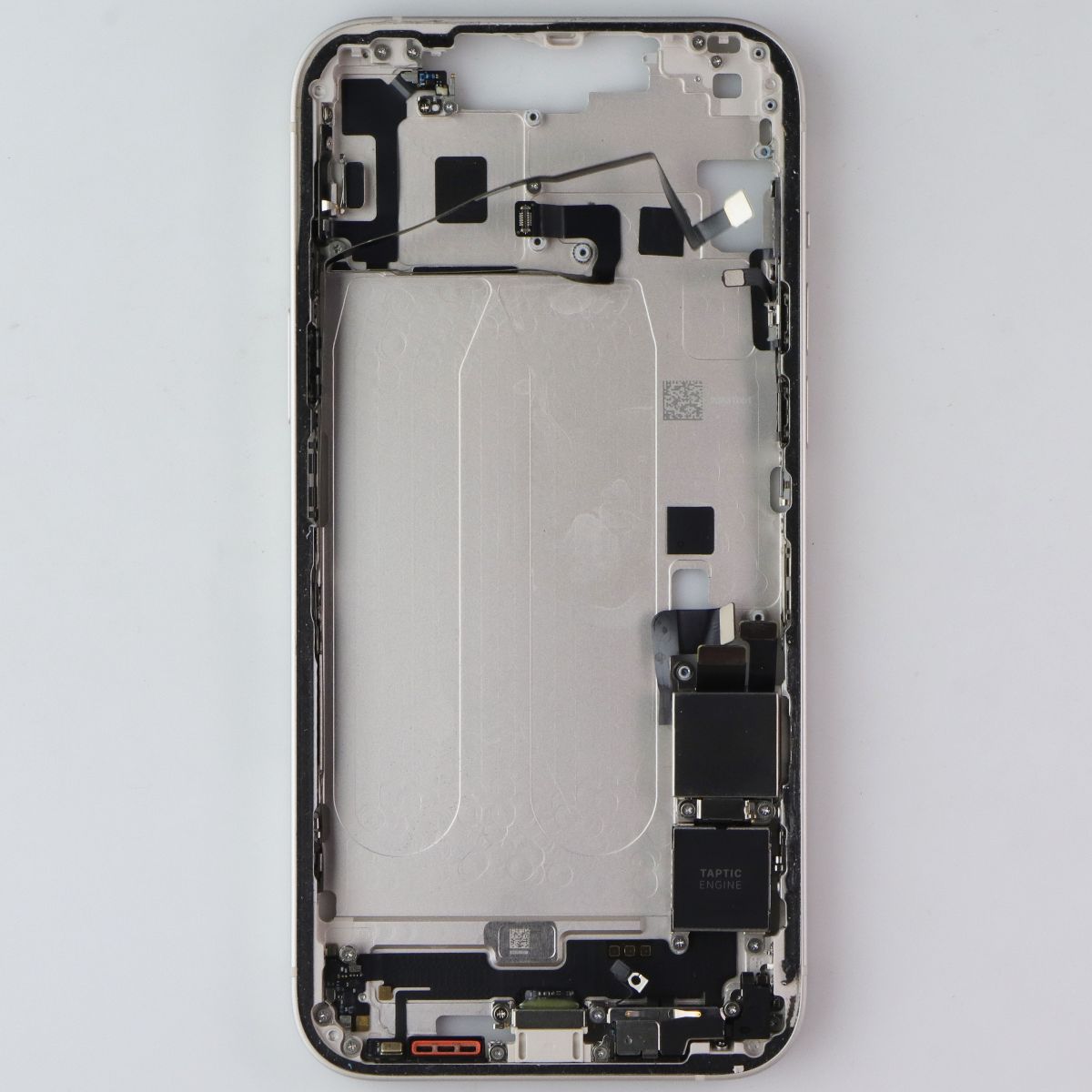 Repair Part OEM Pull Mid Frame Housing w/Small Parts (iPhone 14 Plus Starlight) Cell Phone - Replacement Parts & Tools Apple - Simple Cell Bulk Wholesale Pricing - USA Seller