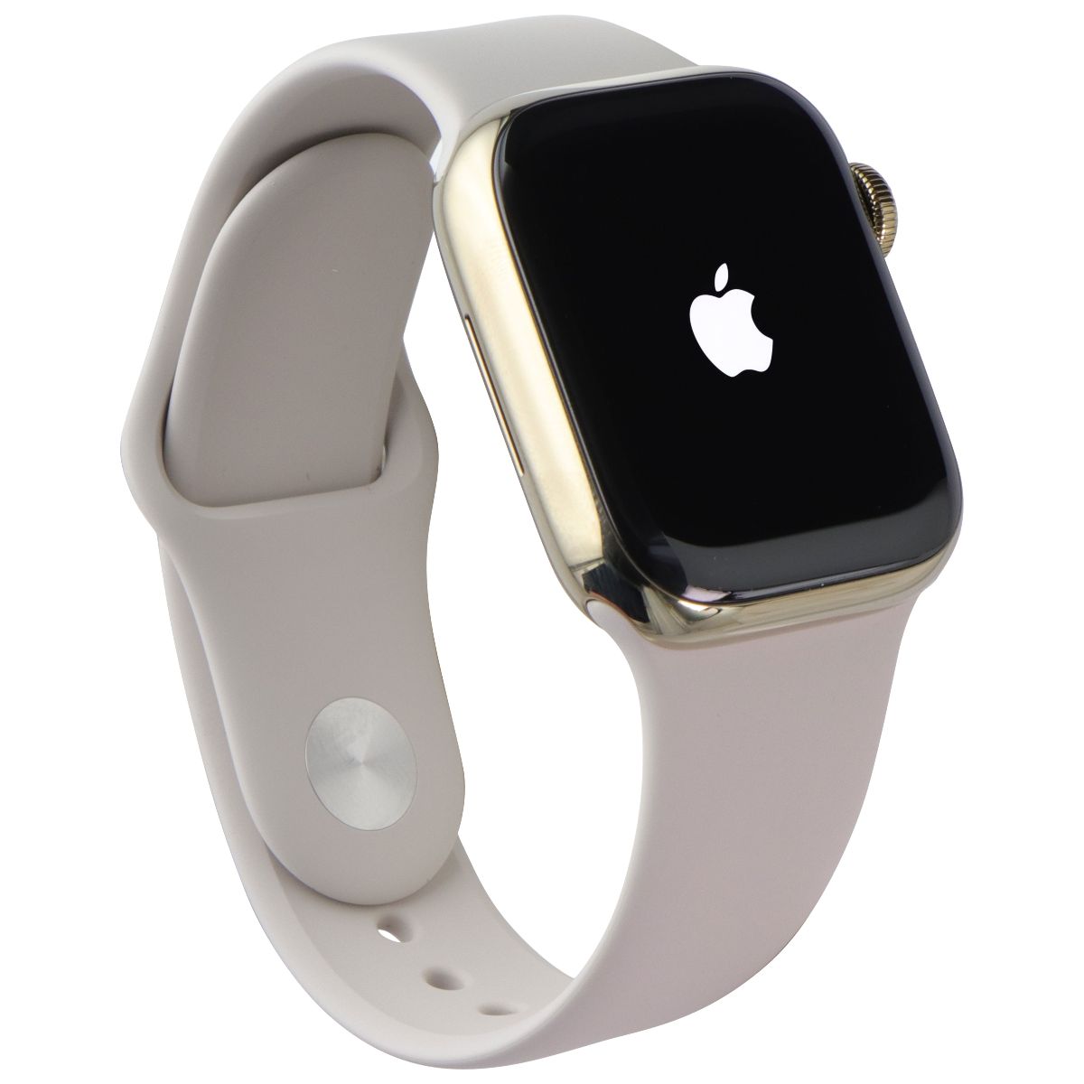 Apple Watch Series 8 (41mm) A2772 GPS + LTE - Gold SS/Starlight SB (M/L) Smart Watches Apple - Simple Cell Bulk Wholesale Pricing - USA Seller